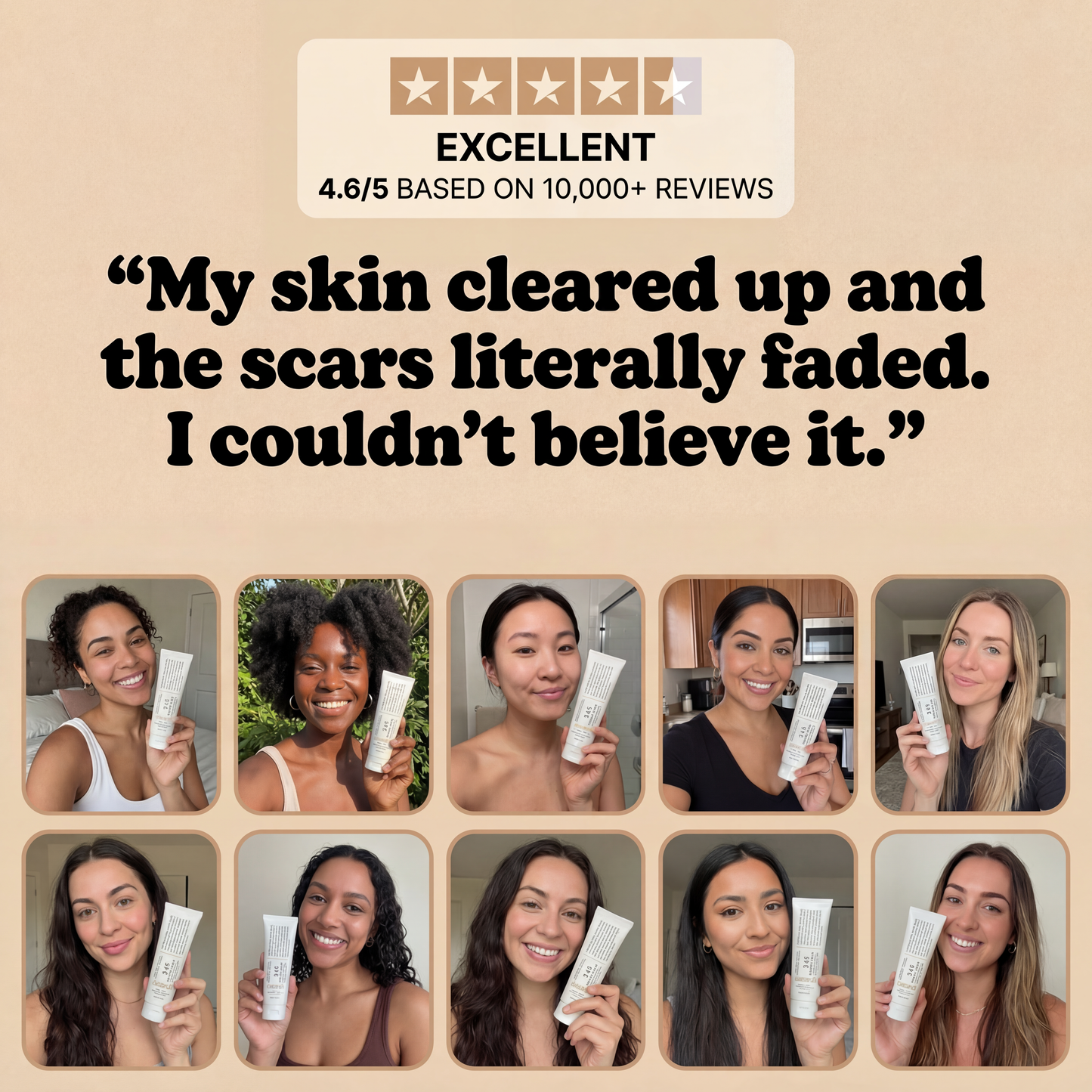 cleard. Acne + Scar Recovery Cream